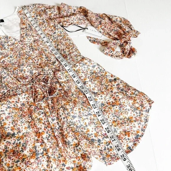 1. State Floral Romper Sz XS - Picture 7 of 11